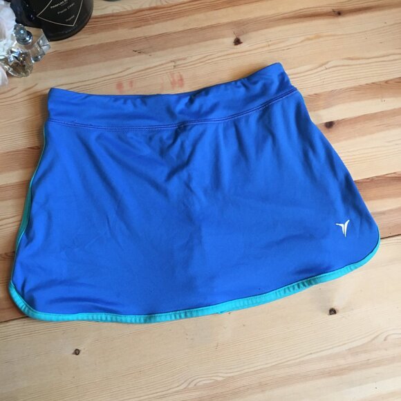 Athletics Bright Blue and Turquoise Skort, Super Cute, Athletics by Old Navy - Picture 2 of 13